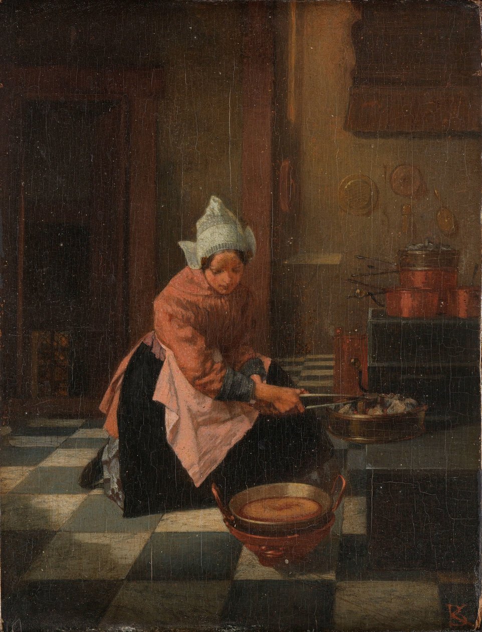 A máquina de waffles O padeiro de waffles de Alexander Hugo Bakker Korff