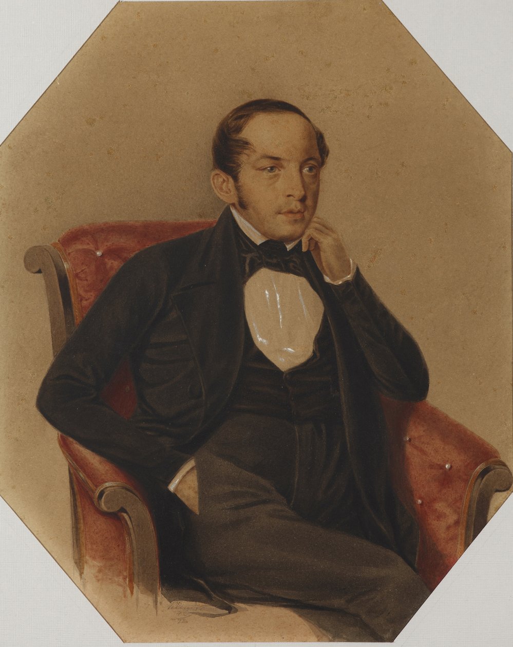 Vasily Petrovich Zubkov 1799-1862, 1846. de Alexander Ivanovich Klünder