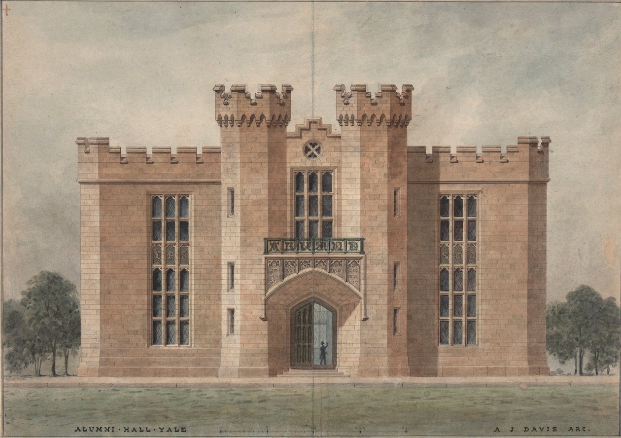 Yale Alumni House de Alexander Jackson Davis