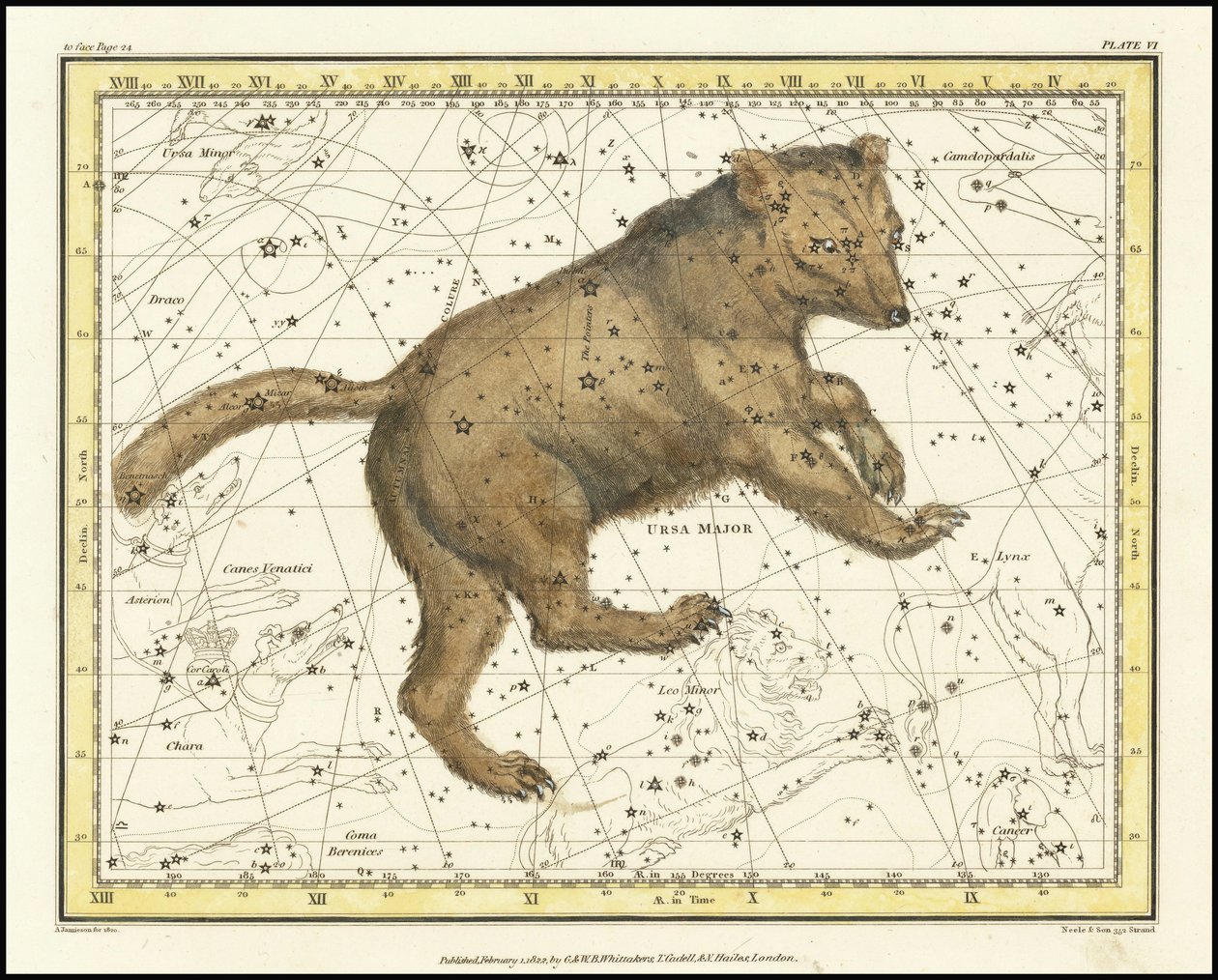 1822 - Alexander Jamieson -- Ursa Maior de Alexander Jamieson