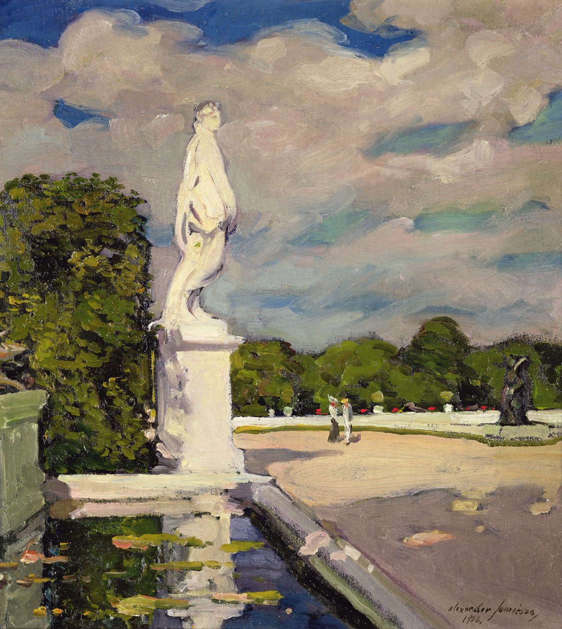 No Terraço, Versalhes de Alexander Jamieson