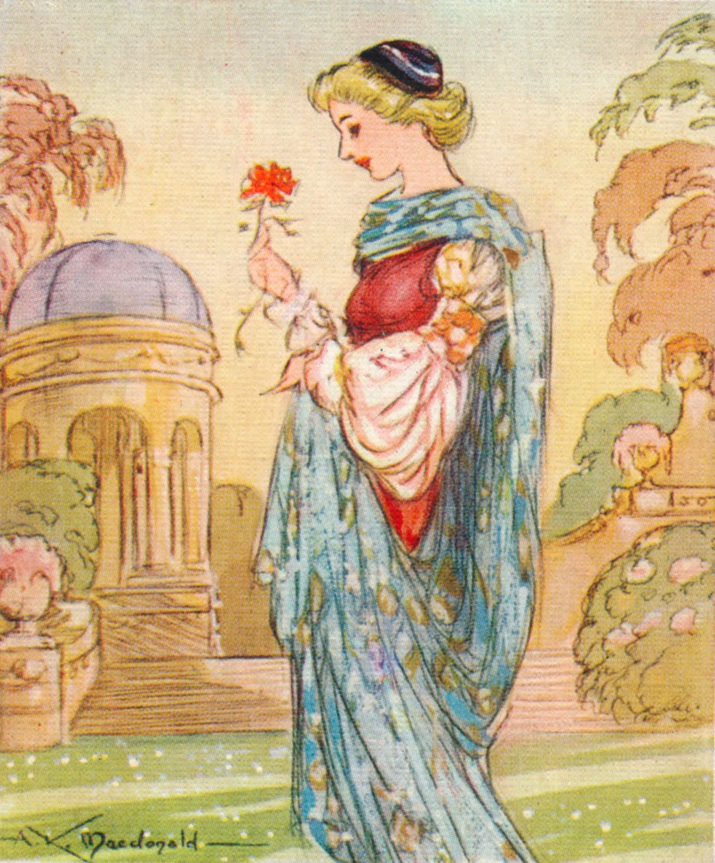 Dantes Beatrice, 1266-1290, 1937 de Alexander K. MacDonald