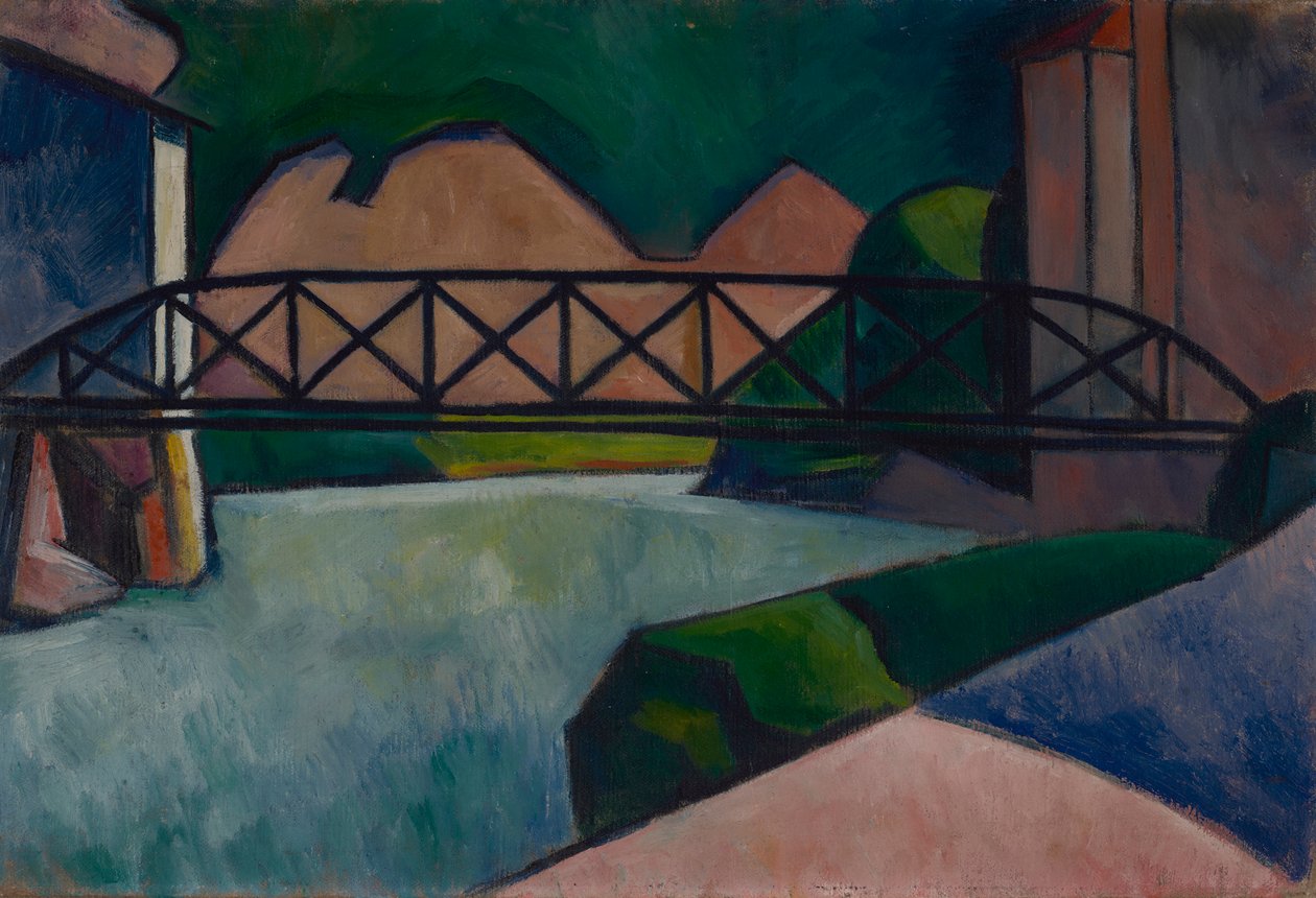 Ponte de ferro de Alexander Kanoldt