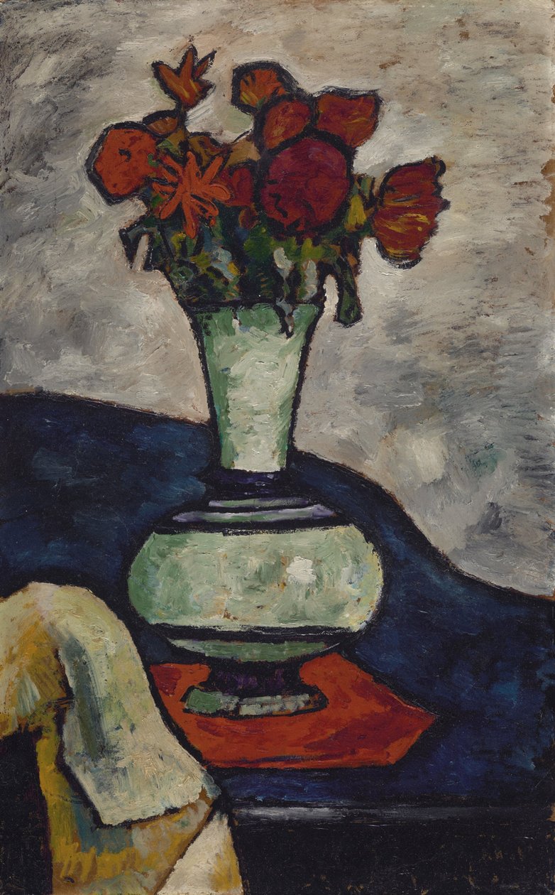 Qual Blumen de Alexander Kanoldt