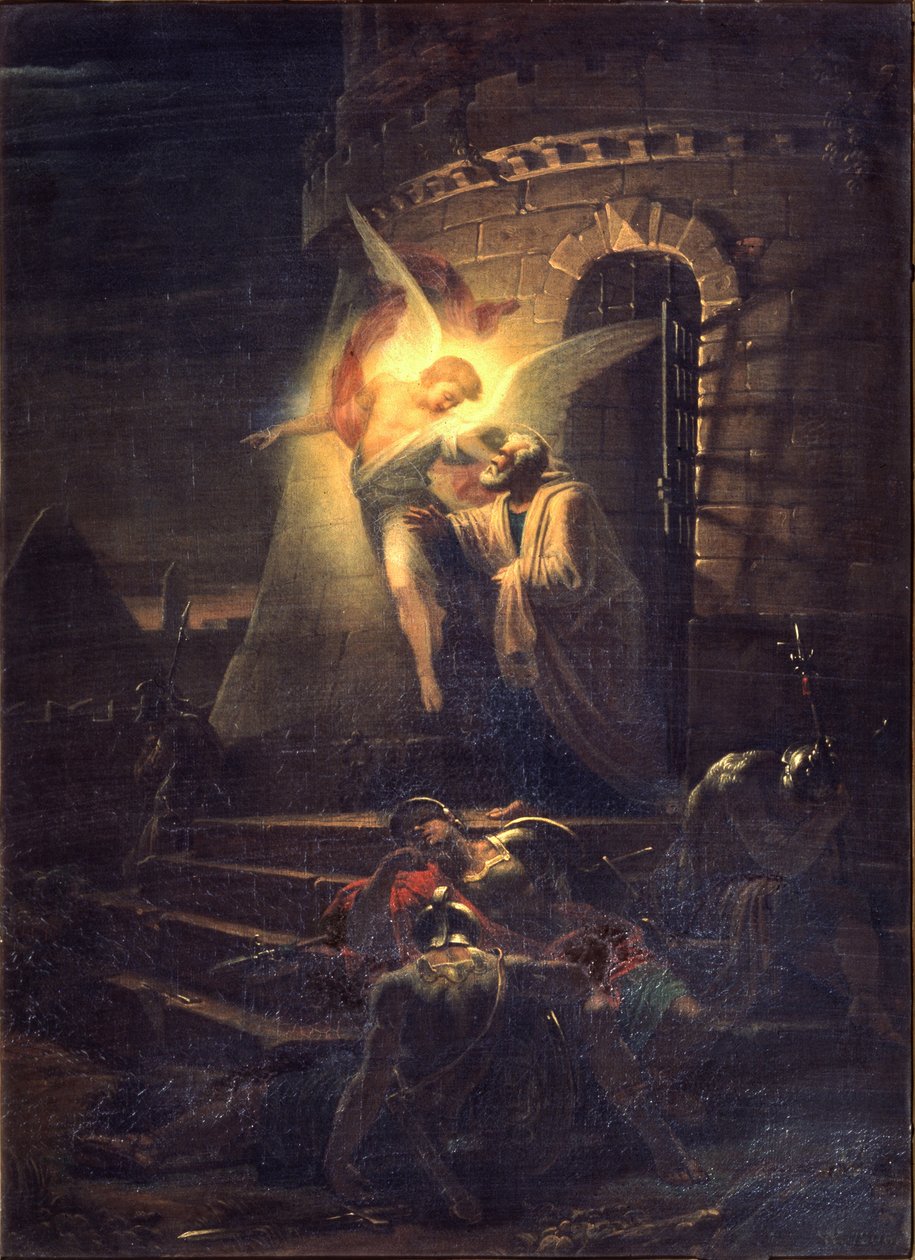 A libertação de São Pedro, 1806 de Alexander Lavrentievich Vitberg