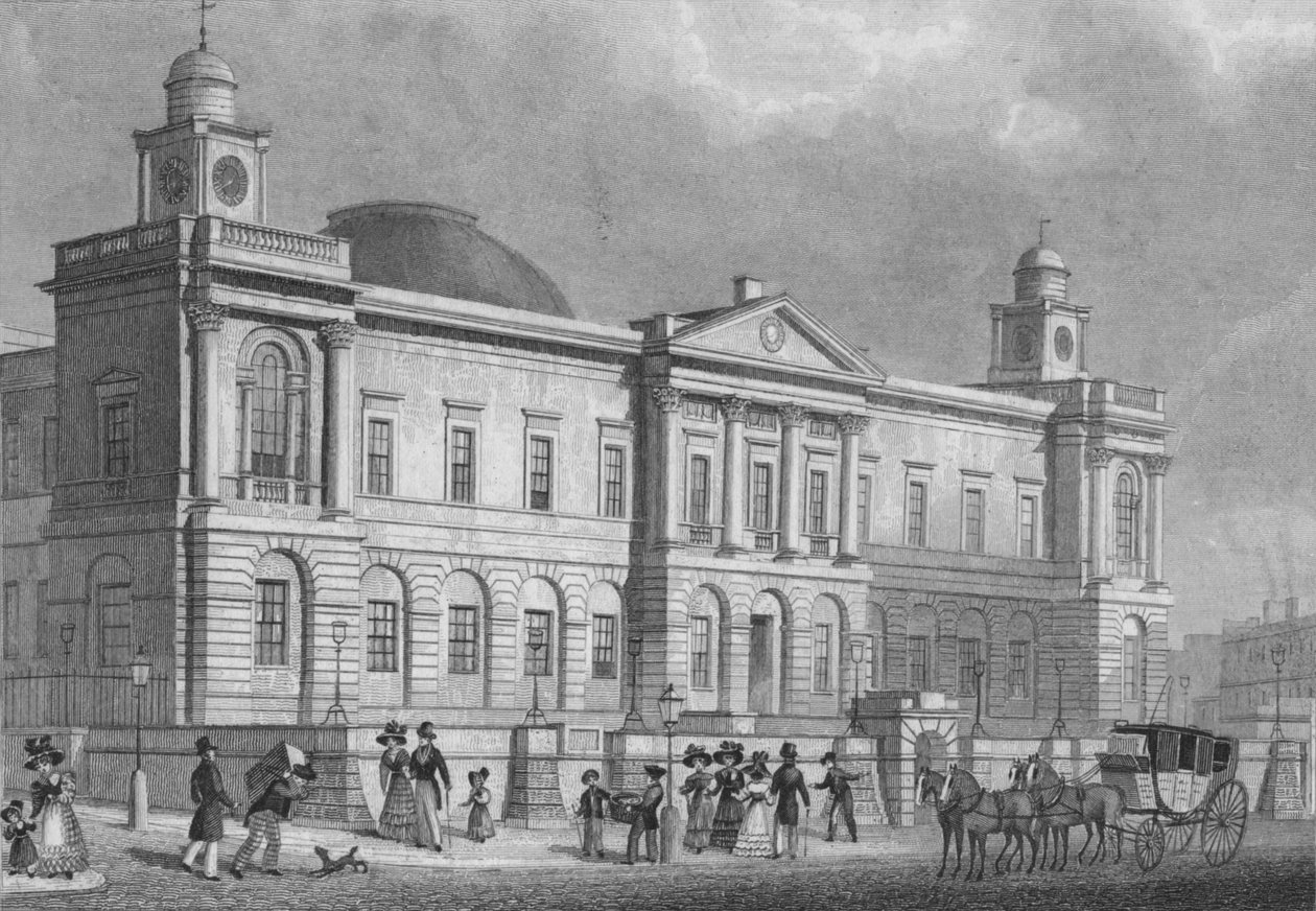 The Register Office, Princes Street, 1829 de Alexander McClatchie