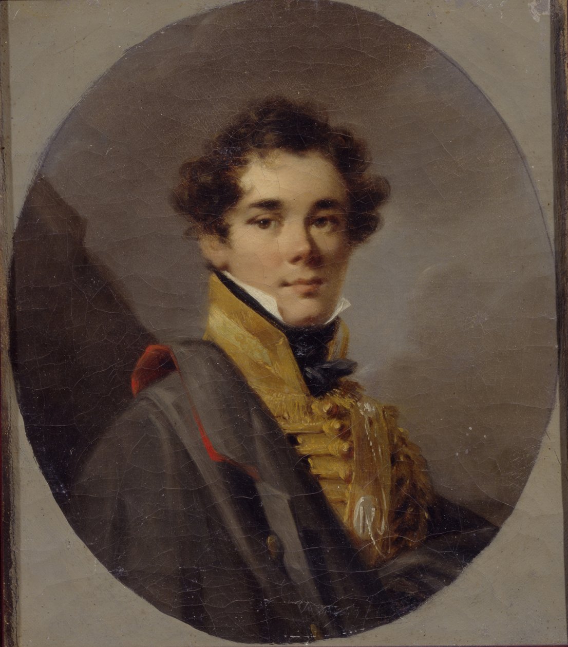 Retrato do Conde Vasily Olsufyev 1796-1858, 1813 de Alexander Molinari