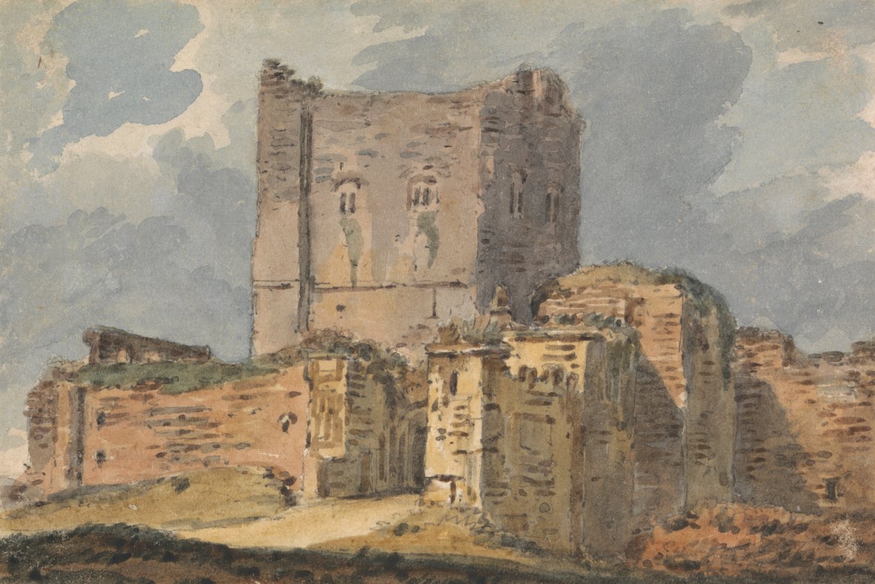 Castelo de Porchester de Alexander Monro