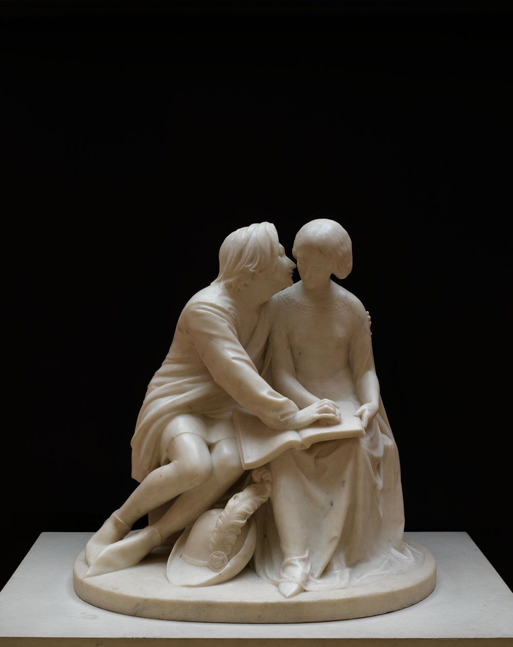Paolo e Francesca, 1852 de Alexander Munro