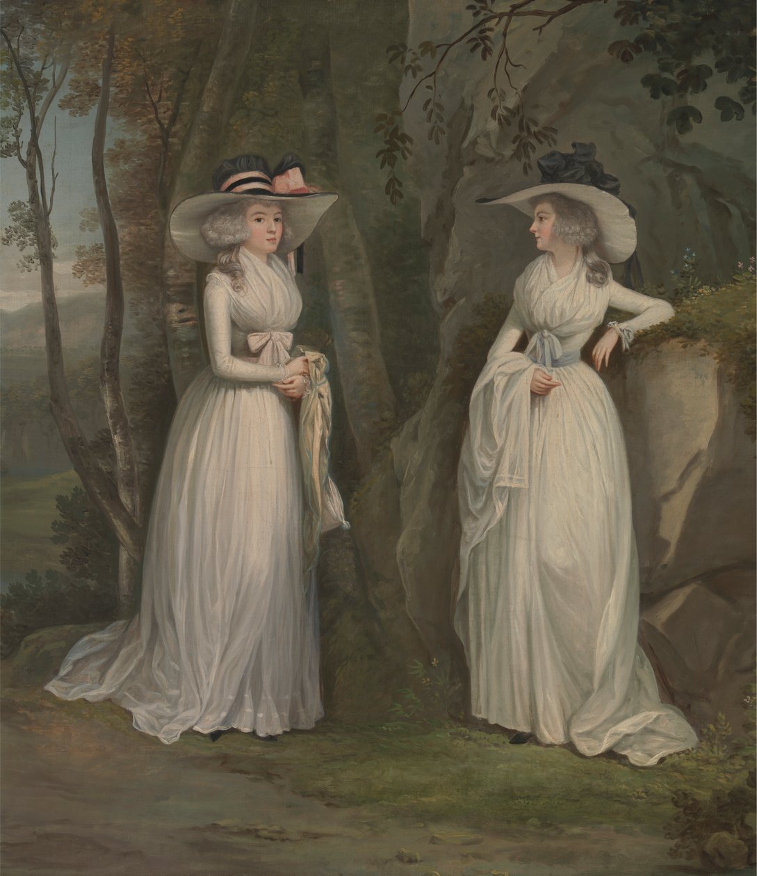 Eleanor e Margaret Ross de Alexander Nasmyth