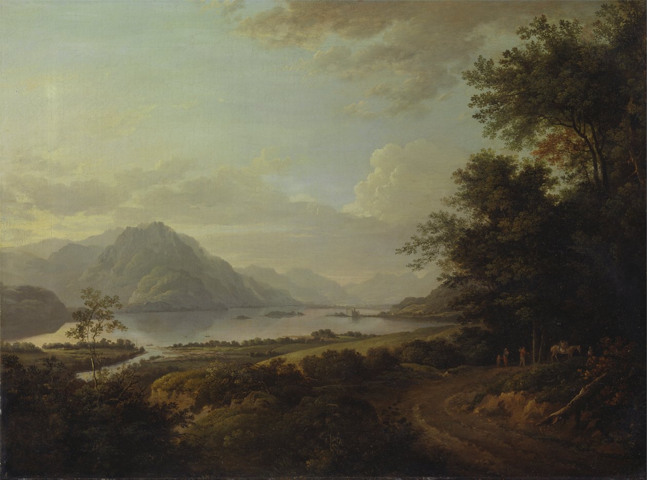 Loch Awe, Argyllshire de Alexander Nasmyth