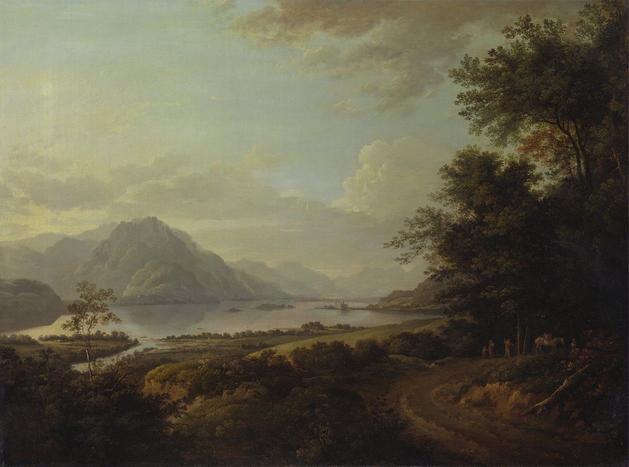 Loch Awe, Argyllshire, ca. 1785. de Alexander Nasmyth