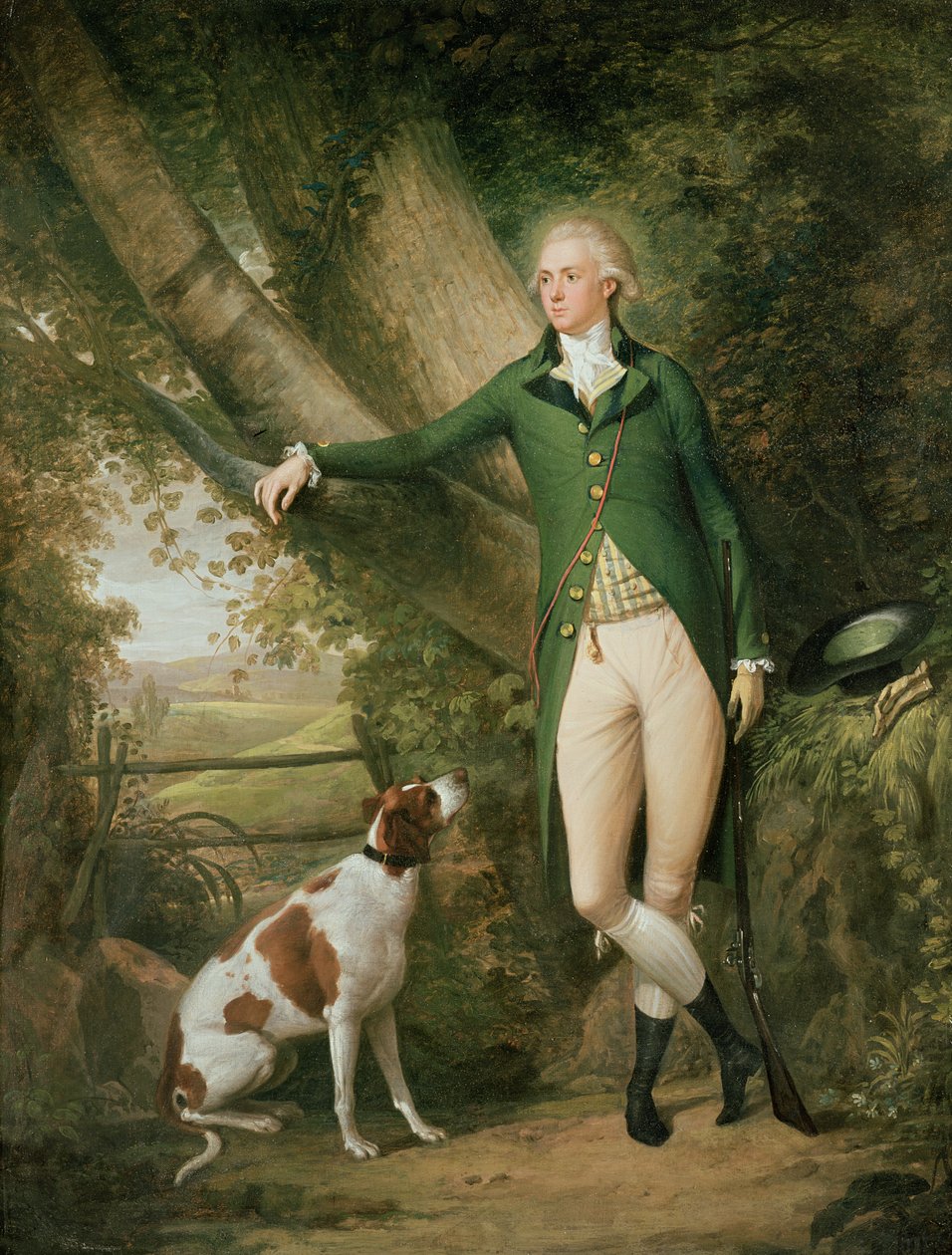 Retrato de John Cockburn Ross, de Rochester e Shadwick de Alexander Nasmyth