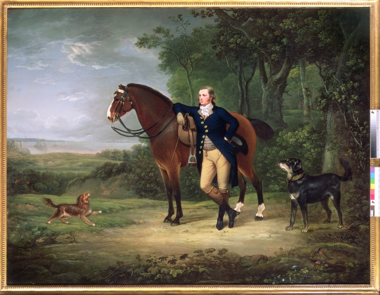 Retrato de um cavalheiro, provavelmente George Hay, 7º Marquês de Tweeddale, c.1790 de Alexander Nasmyth