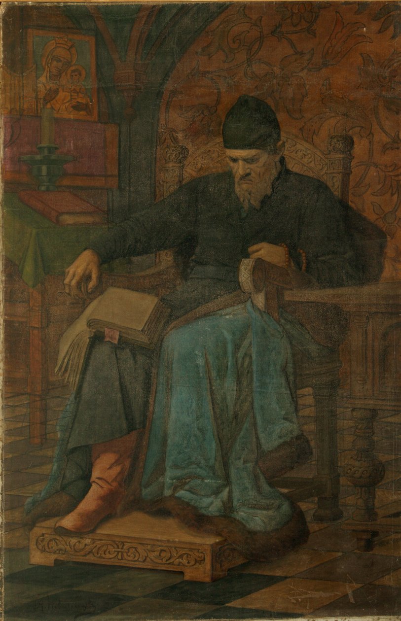 Czar Ivan IV, o Terrível de Alexander Nikanorovich Novoskoltsev