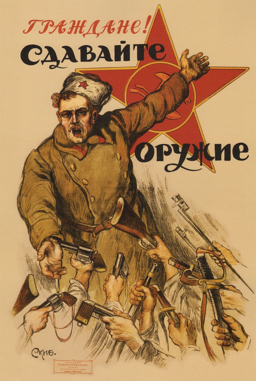 Cidadãos! Dê-nos suas armas, 1918 de Alexander Petrovich Apsit
