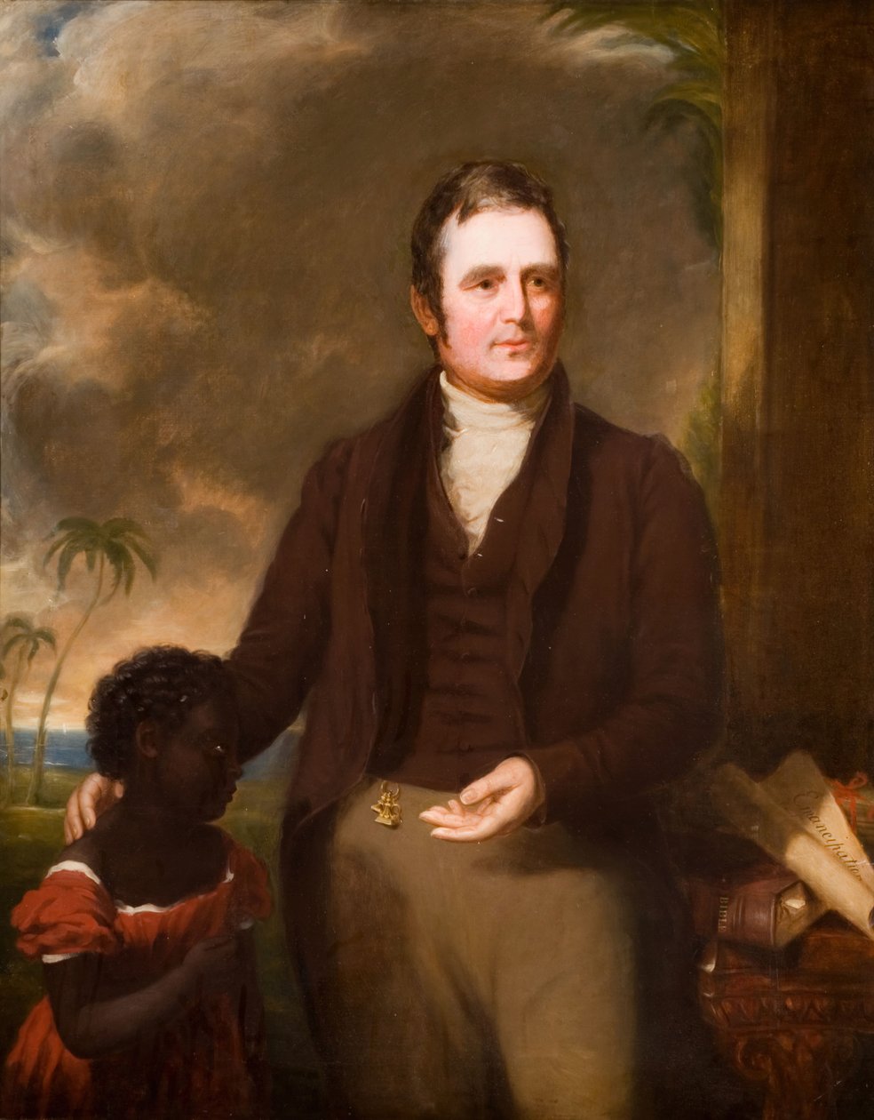 Retrato de Joseph Sturge, 1800-1850. de Alexander Rippingille