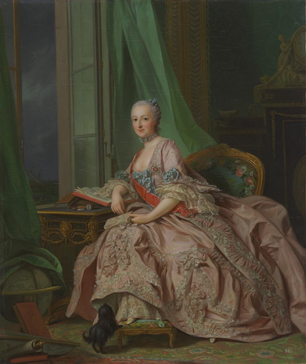 Anastasia Ivanovna, princesa de Hesse-Homburg 1700-1755, née Condessa Trubetskaya, 1757 de Alexander Roslin