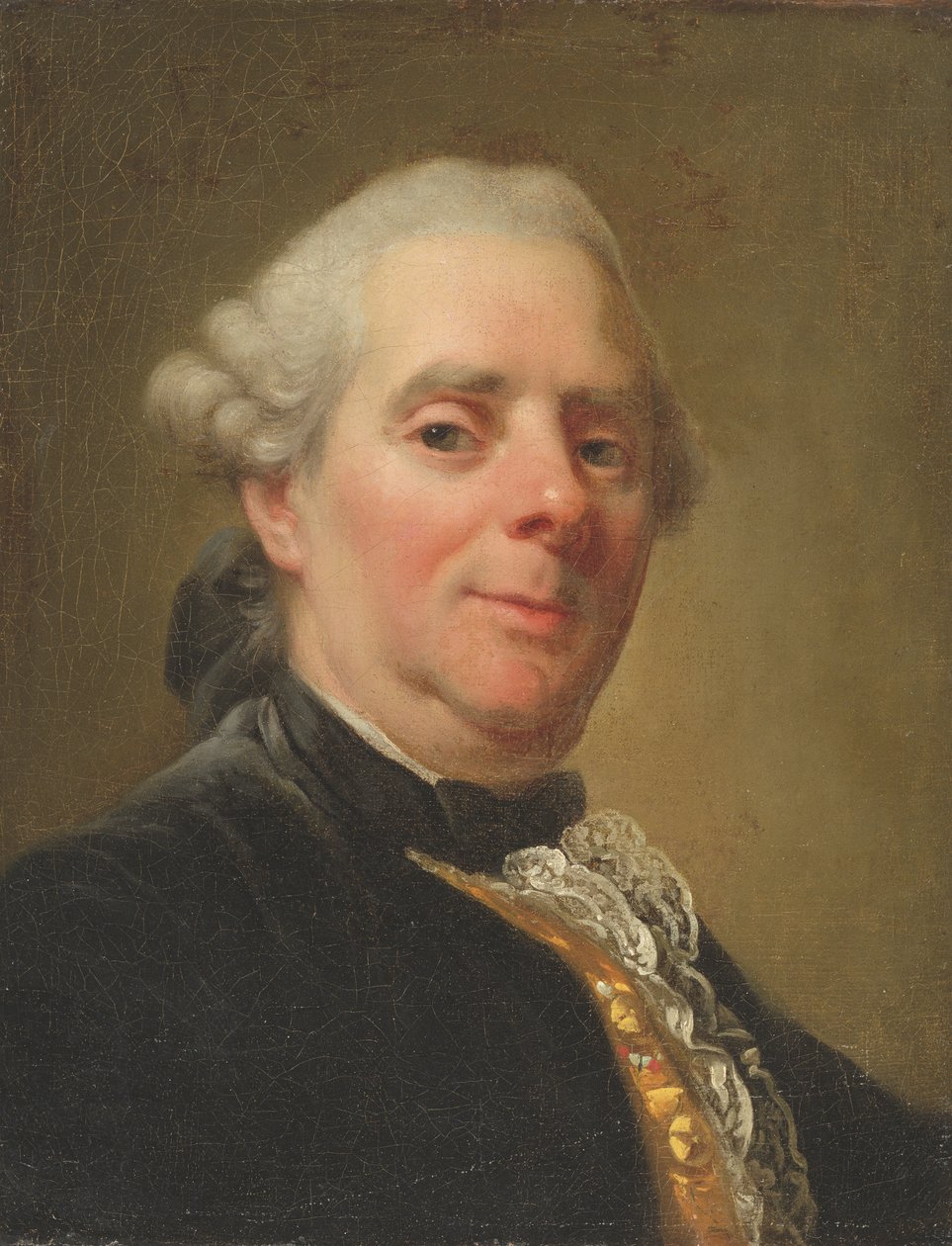 Auto-retrato - Auto-retrato, de Roslin, Alexander (Alexandre) (1718-1793). Óleo sobre tela de Alexander Roslin