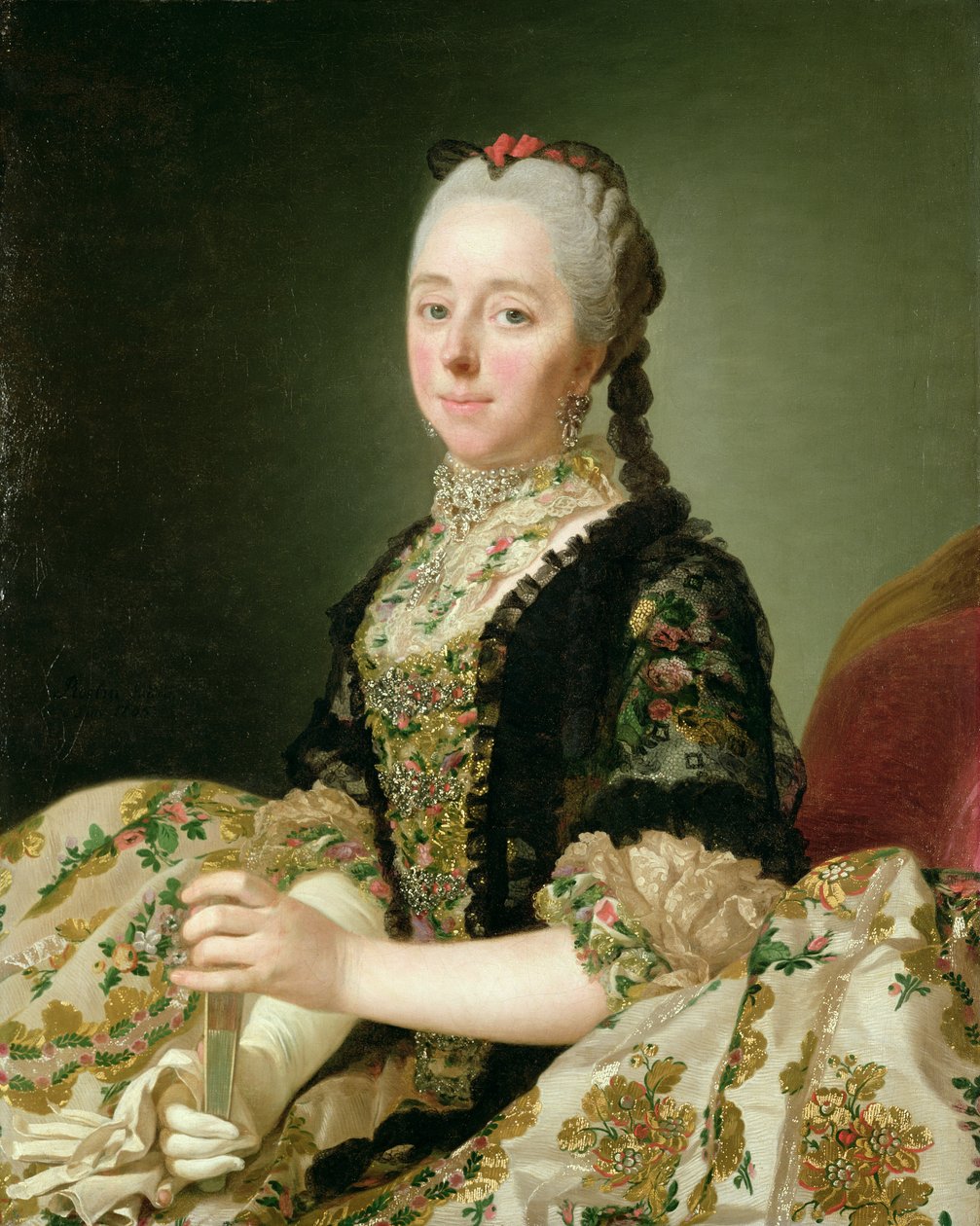 Isabella, condessa de Hertford, 1765 de Alexander Roslin