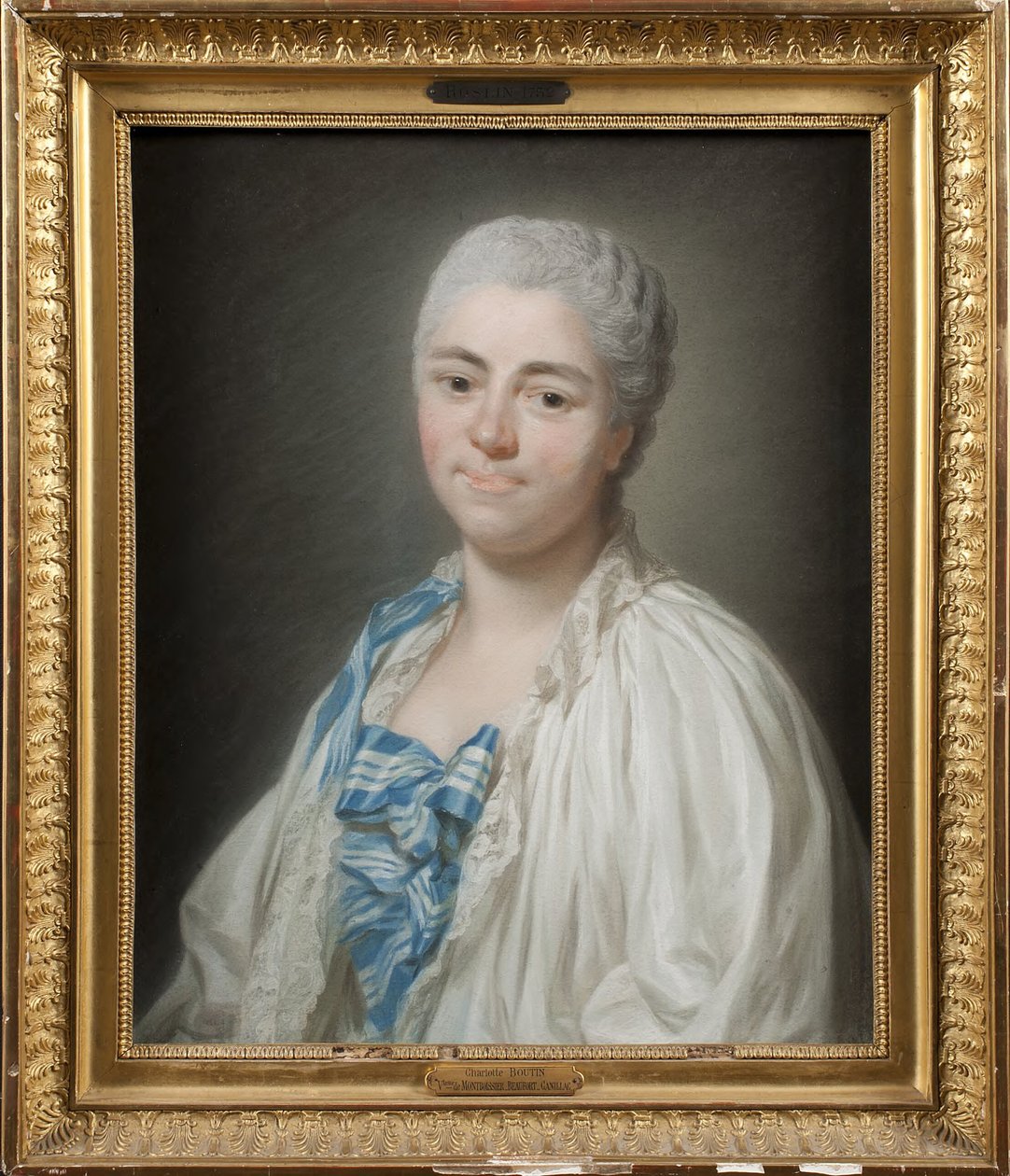 Marie Charlotte Madeleine Boutin de La Colombière, viscondessa de Montboissier de Alexander Roslin