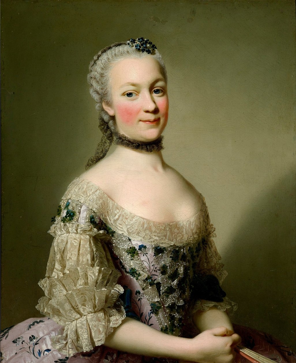 Retrato de Katarzyna Mniszech, nascida Zamoyska de Alexander Roslin