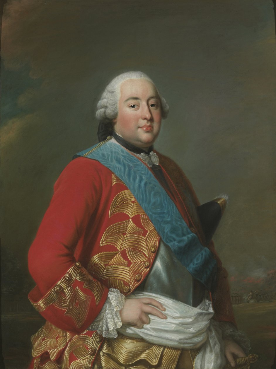 Retrato de Louis Philippe I (1725-1785), Duce de Orleans, de Roslin, Alexander (Alexandre) (1718-1793). Óleo sobre tela, cerca de 1770. Tamanho: 116x88 cm. Museu Nacional de Estocolmo de Alexander Roslin