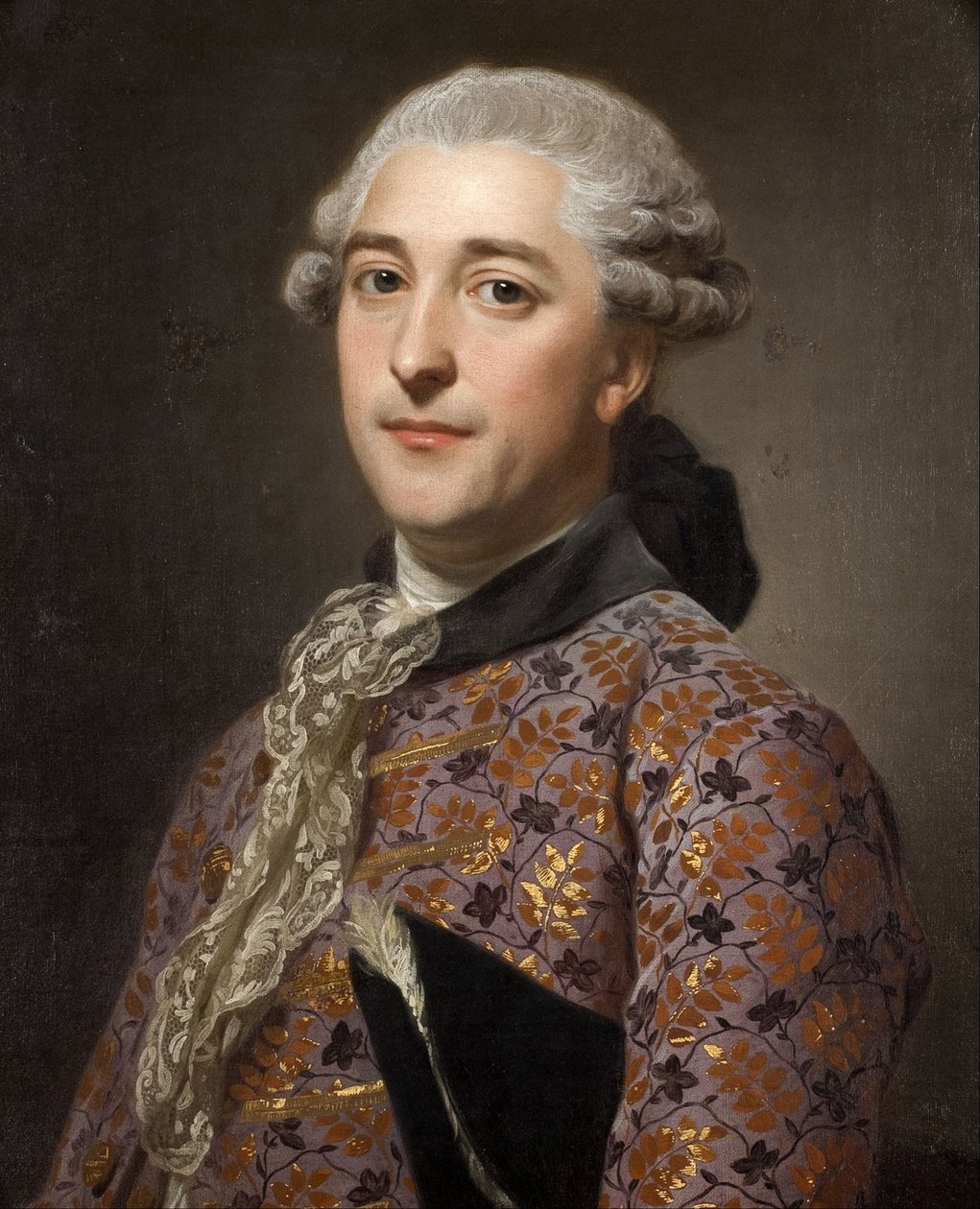 Retrato do príncipe Vladimir Borisovich Golitsyn 1731-1799, 1762 de Alexander Roslin