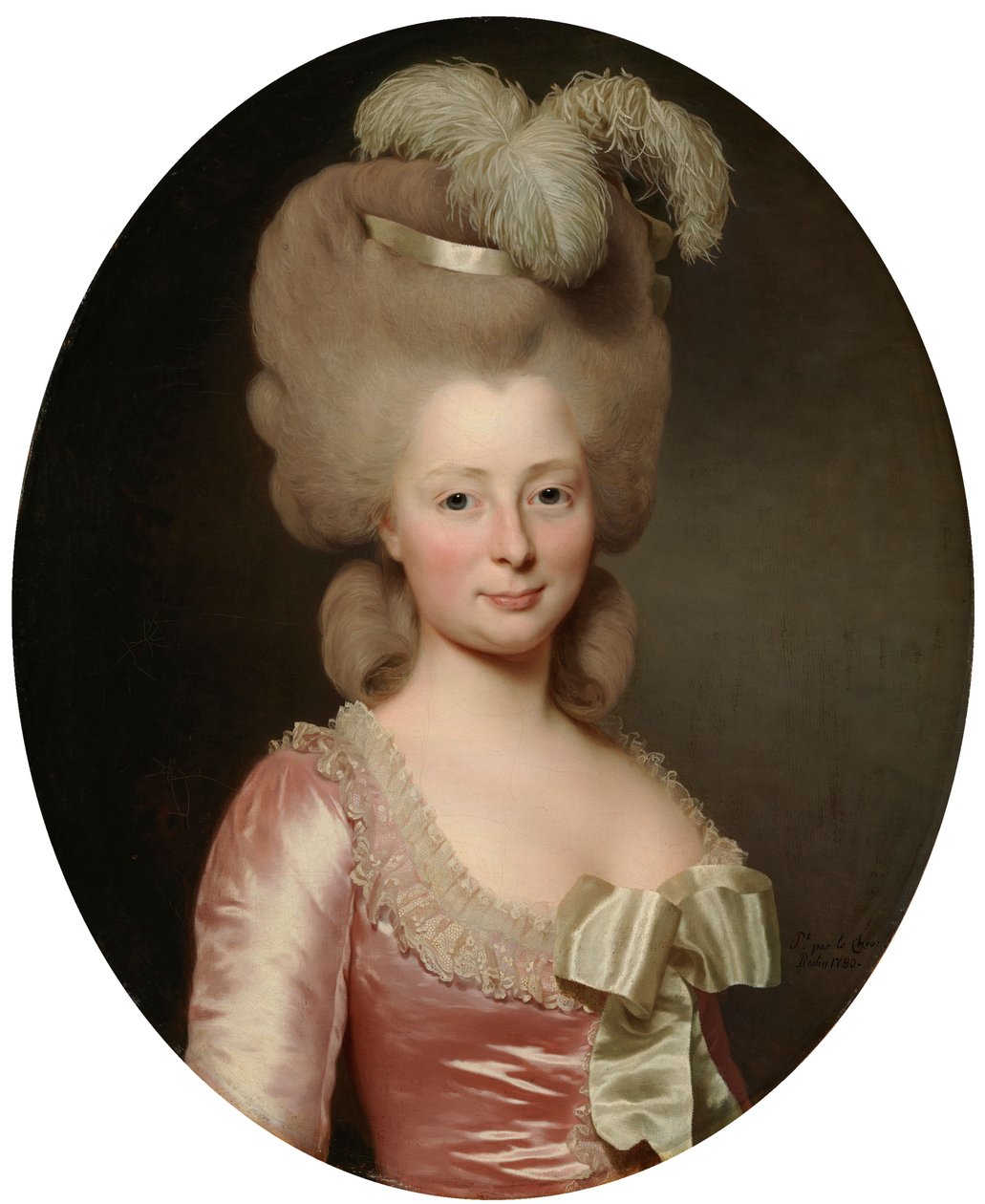 Retrato de uma dama de Alexander Roslin
