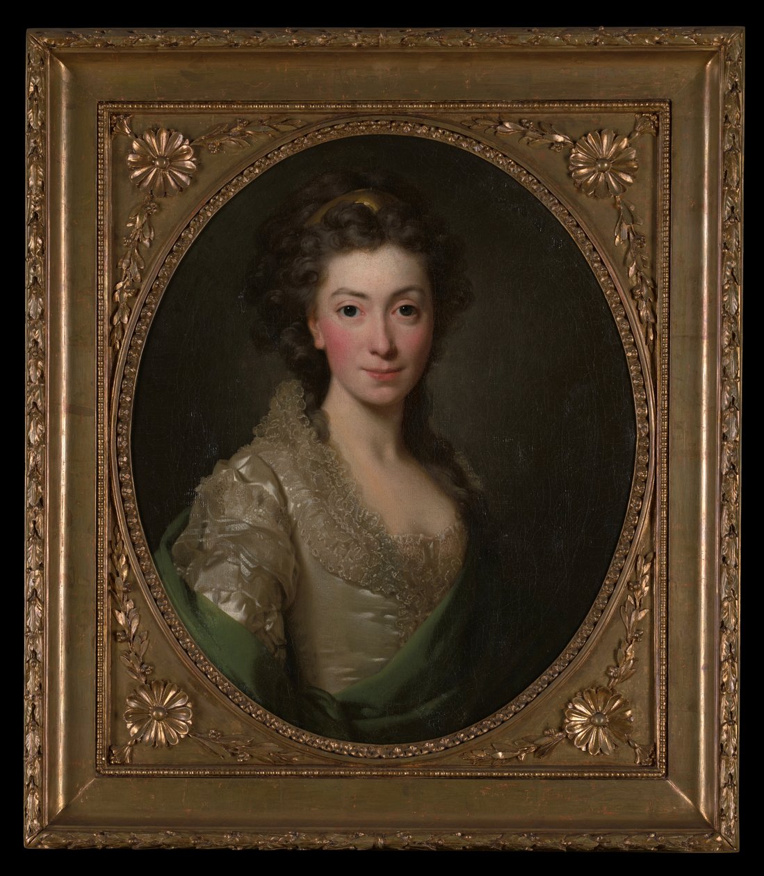 Retrato de Izabela Czartoryska, nascida Fleming (1746-1835) de Alexander Roslin