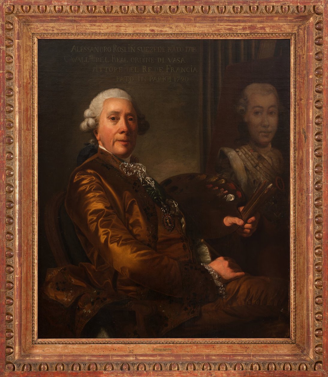 Autorretrato de Alexander Roslin