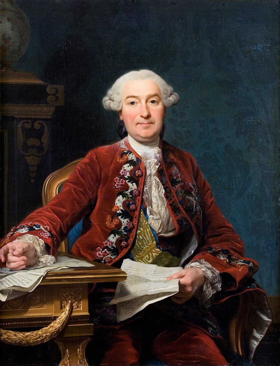 Ulrik Scheffer (1716 - 99) de Alexander Roslin