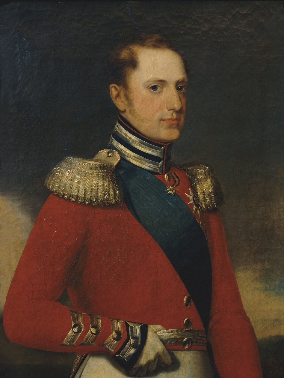 Retrato do imperador Nicolau I 1796-1855, 1829 de Alexander Vasilyevich Polyakov