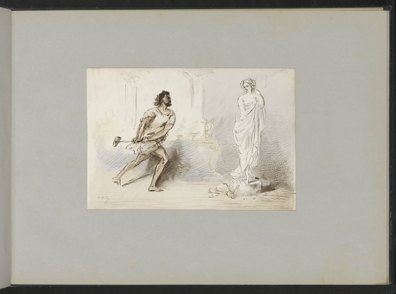 Galatea de Pigmalião de Alexander Ver Huell