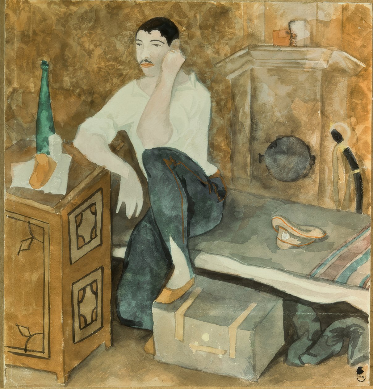 Auto-retrato de Alexander Wassiljewitsch Schewtschenko