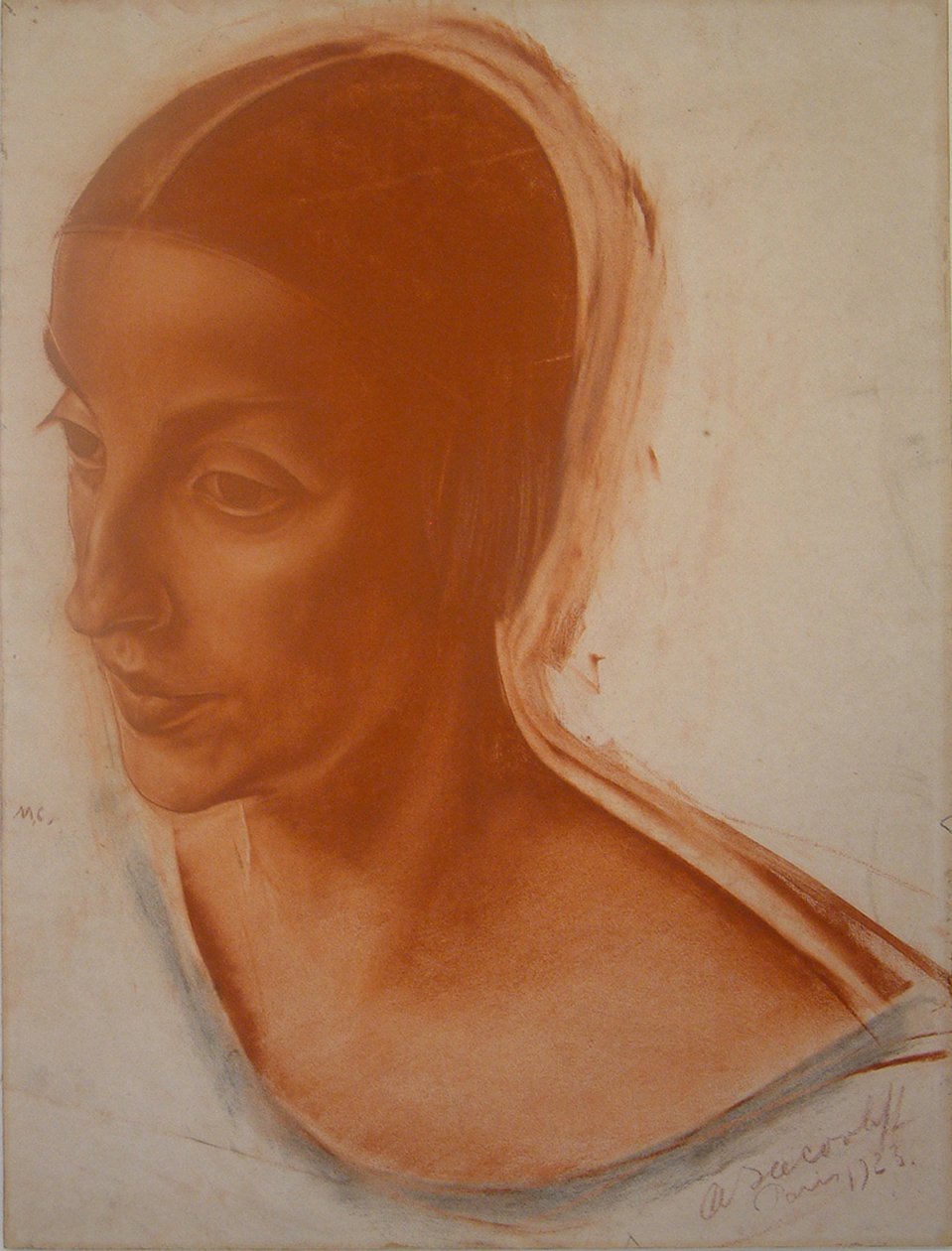 Bailarina Alexandra Balashova 1887-1979, 1923 de Alexander Yevgenyevich Yakovlev