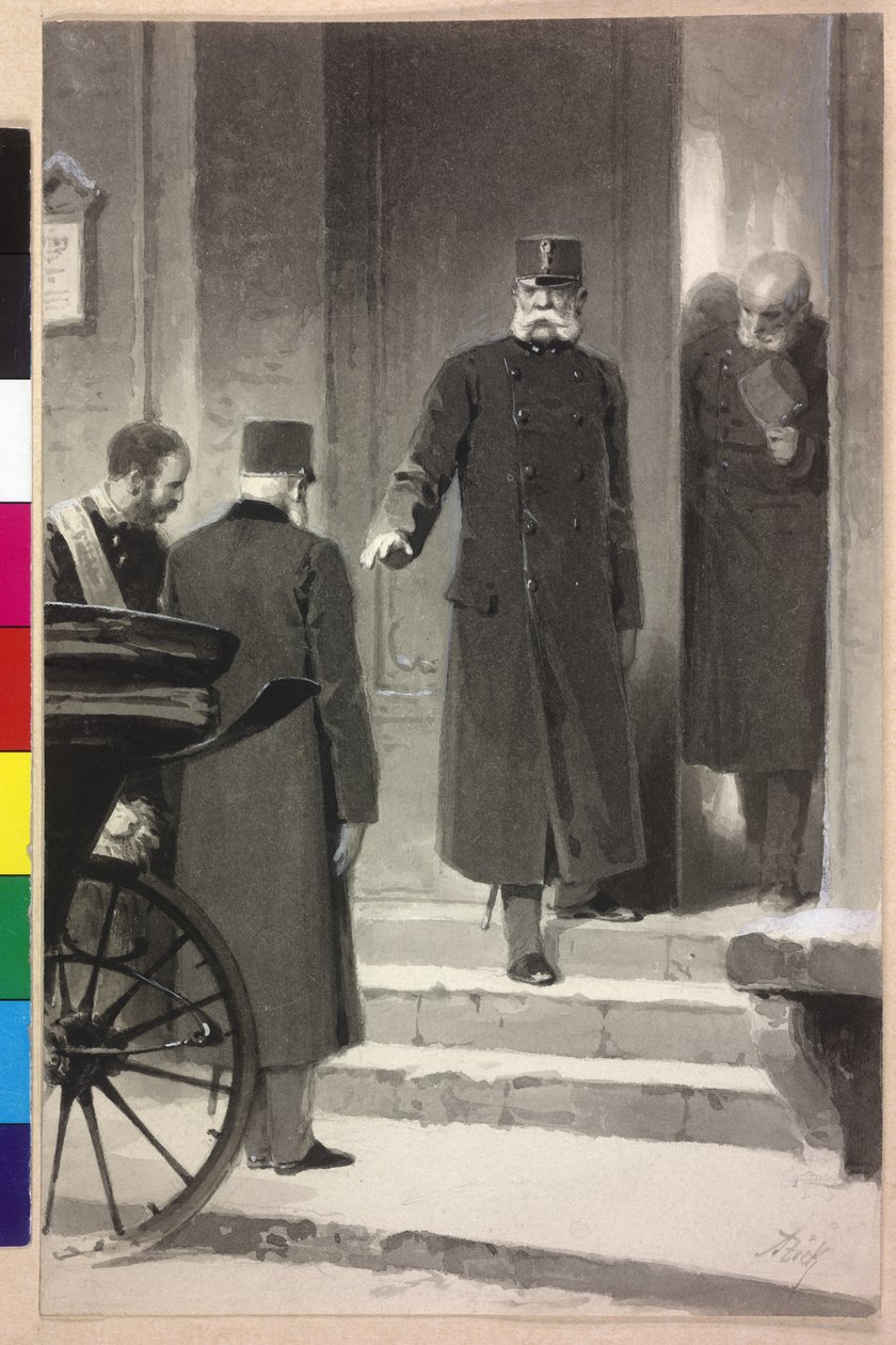 Imperador da Áustria Franz Joseph I de Alexander Zick