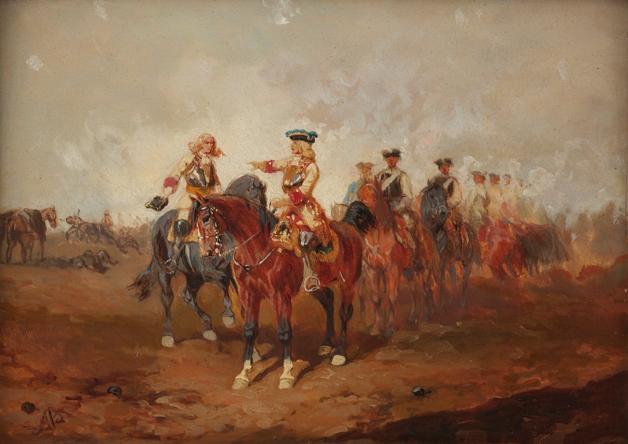 Depois da batalha de Alexander von Bensa