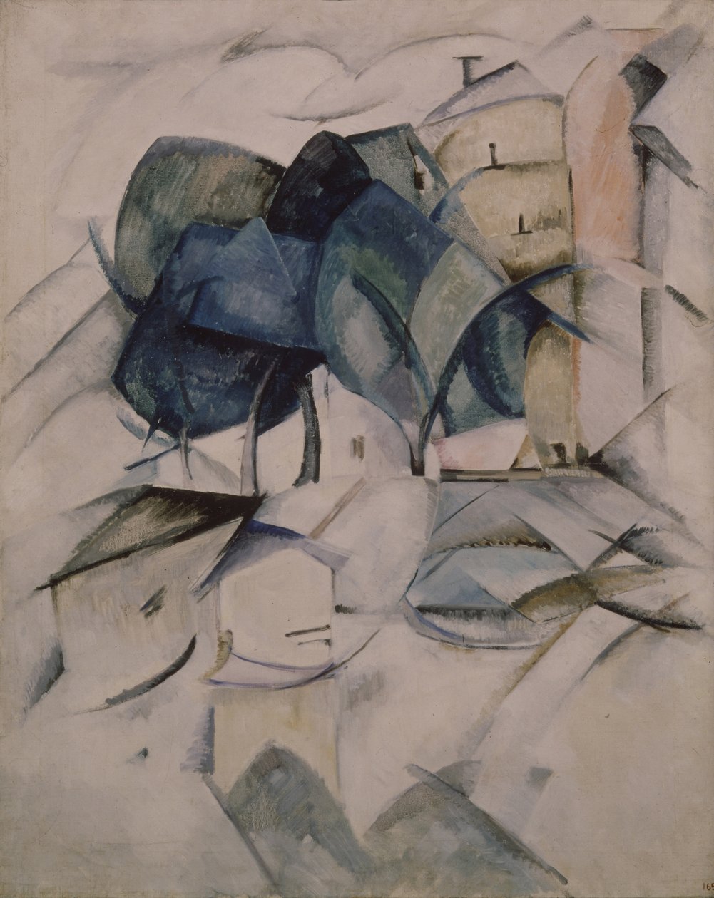 A aterro dele, 1914-1915 de Alexandra Alexandrowna Exter