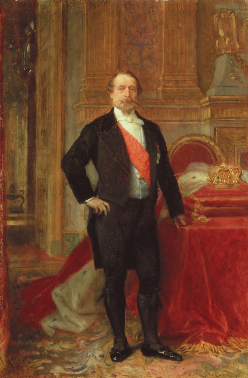 Napoleão III, c.1865 de Alexandre Cabanel