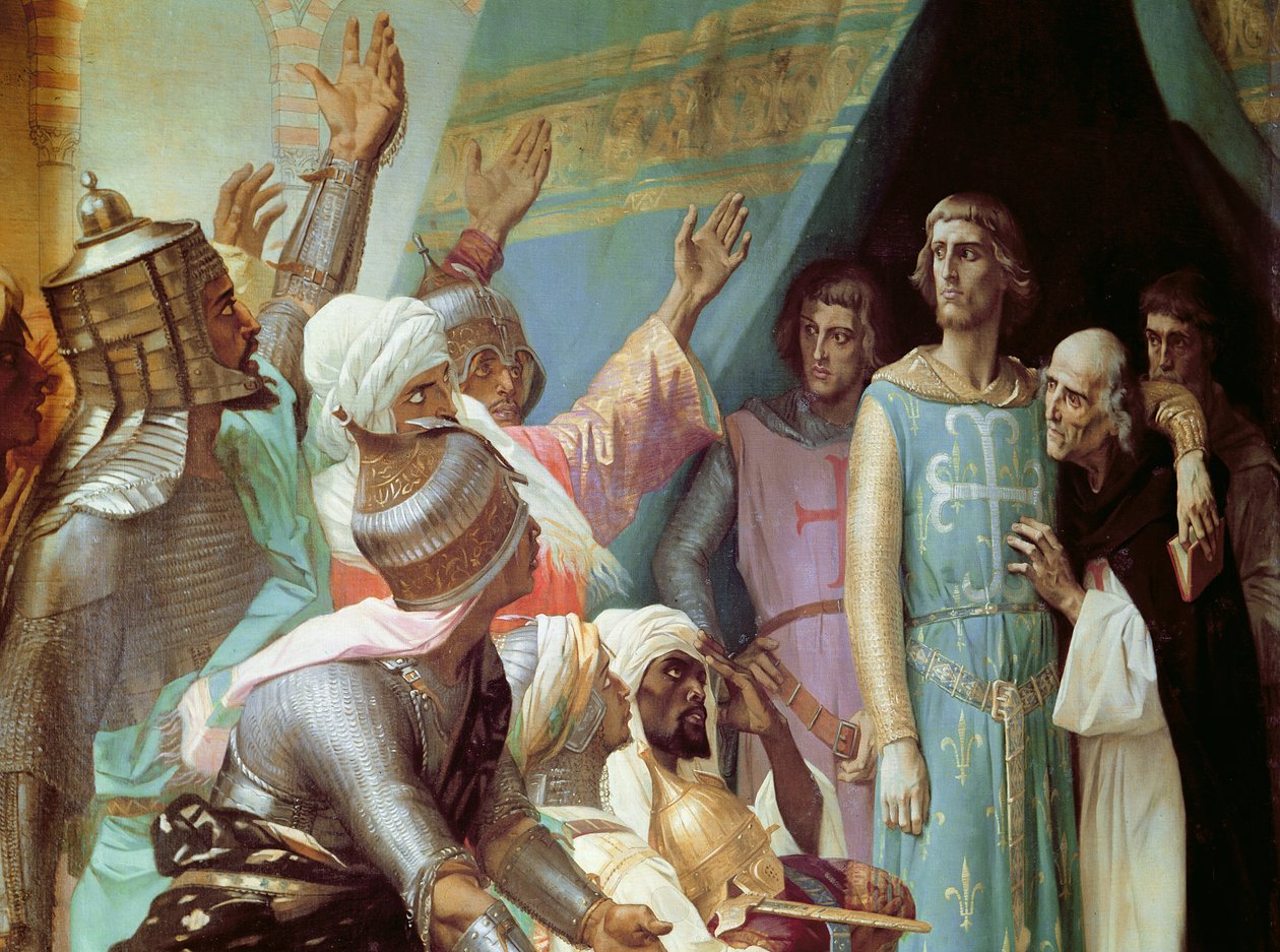 A vida de São Luís (detalhe) de Alexandre Cabanel