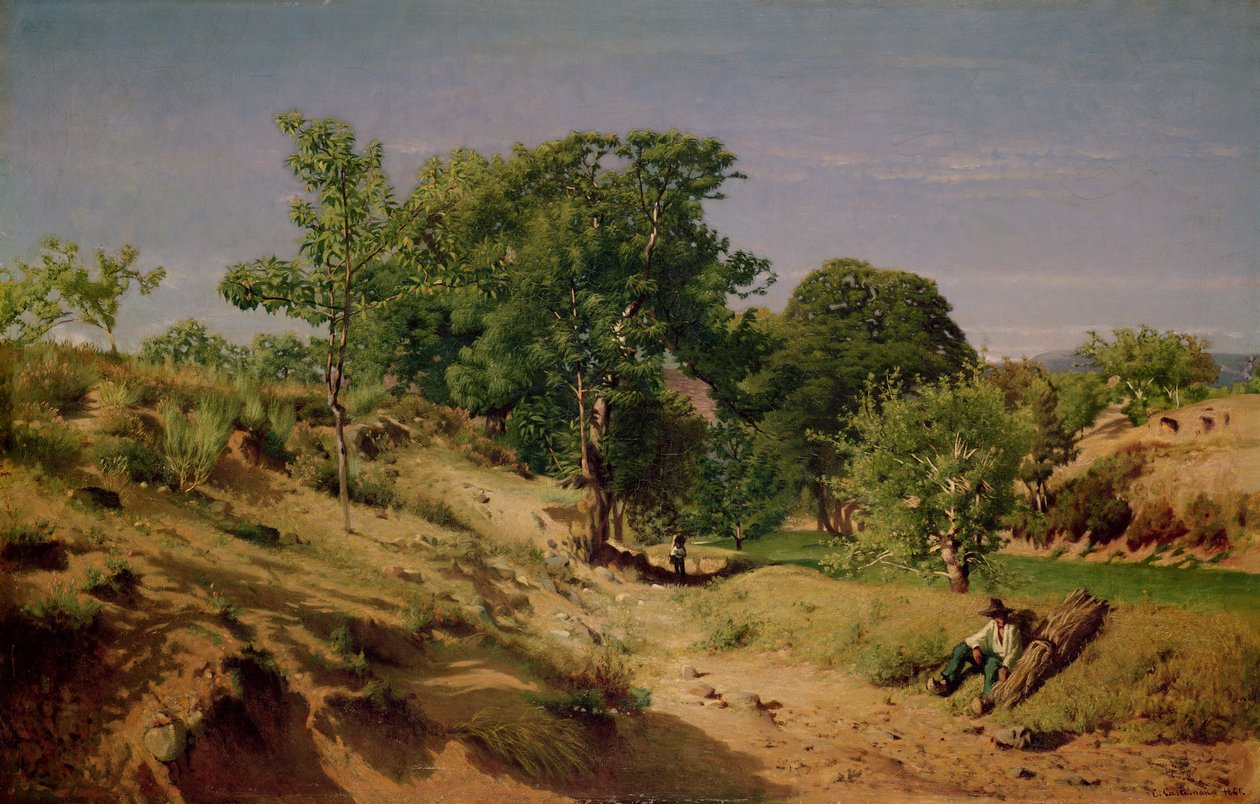 Rural Rural perto de Lasalle de Alexandre Eugene Castelnau