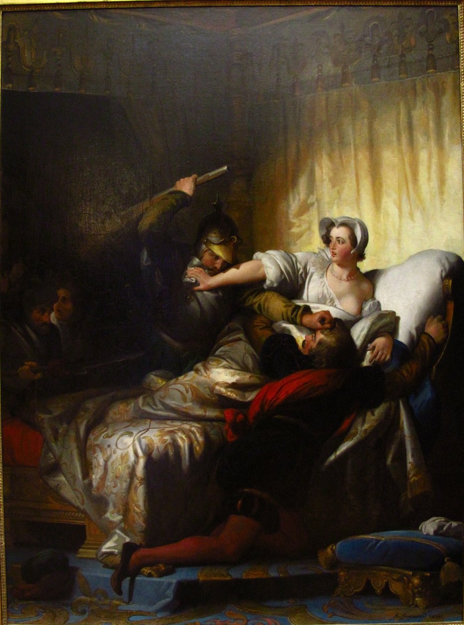 Cena de São Bartolomeu de Alexandre Evariste Fragonard