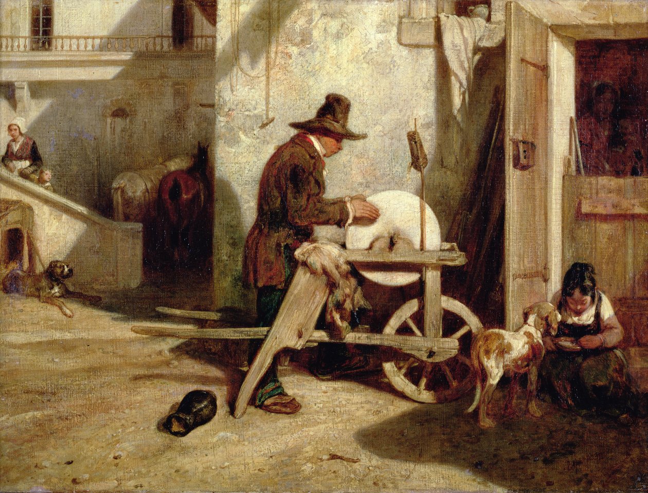 O moedor de facas de Alexandre Gabriel Decamps