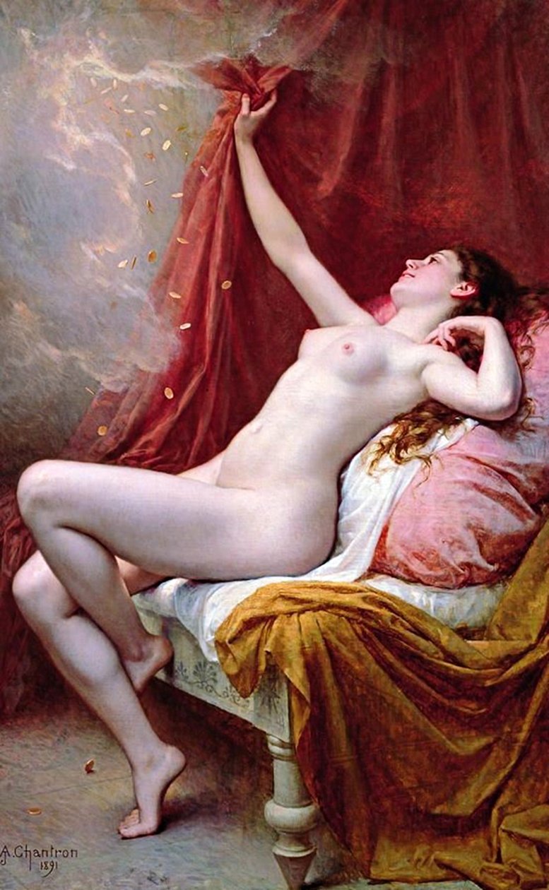 Danaen de Alexandre Jacques Chantron