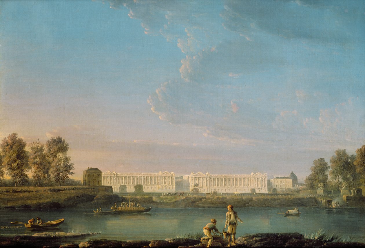 Praça Luís XV, c.1779 de Alexandre Jean Noel