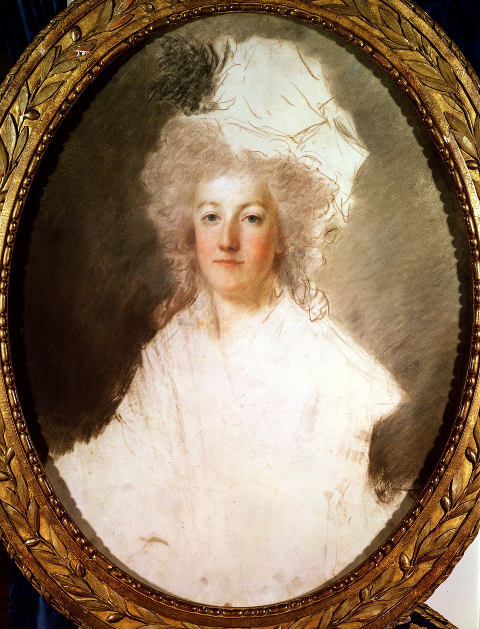 Retrato inacabado de Maria Antonieta (1774-92) 1770-1819 (pastel sobre papel) de Alexandre Kucharski