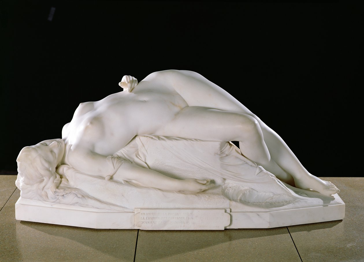 Jovem de Tarento, 1871 (mármore) de Alexandre Schoenewerk