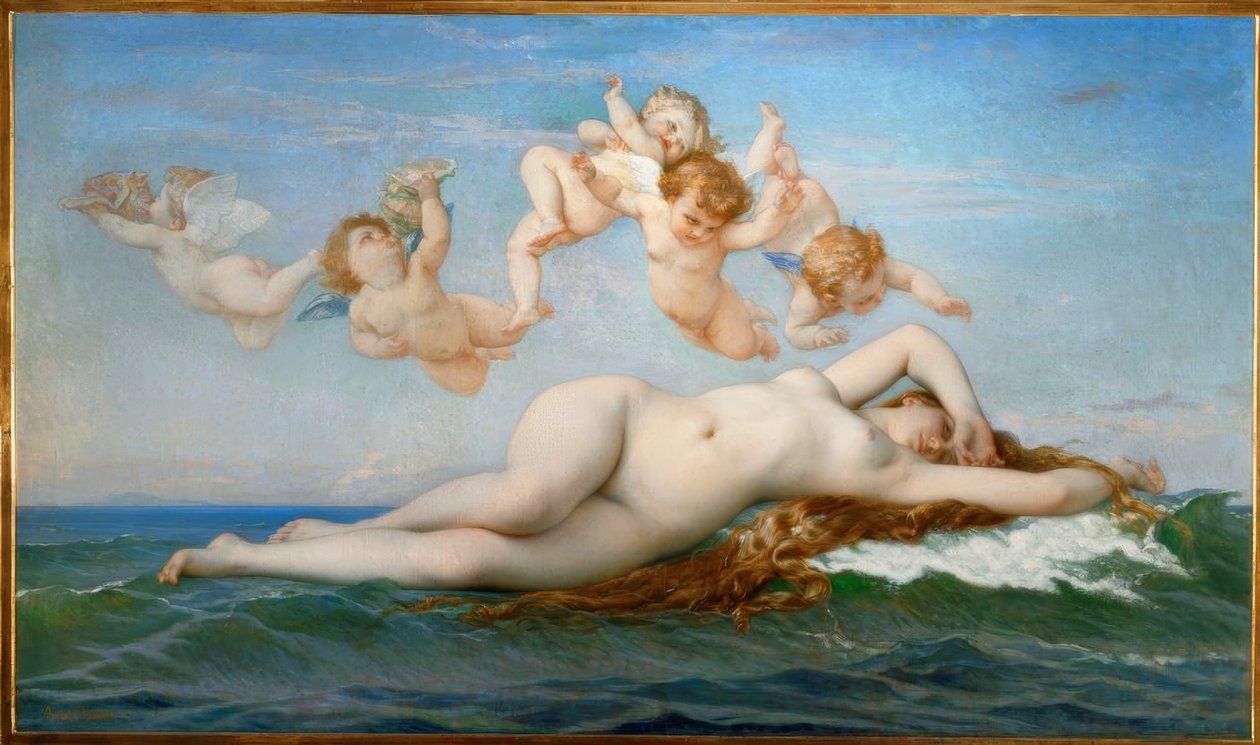 Nascimento de Vênus de Alexandre Cabanel