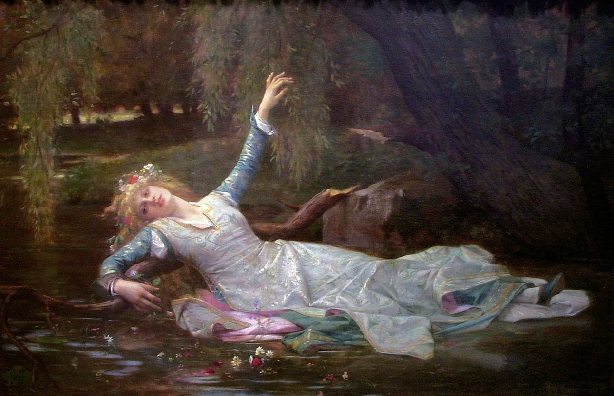 Ofélia, 1883 de Alexandre Cabanel